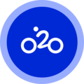 o2o Bicycle Leasing logo